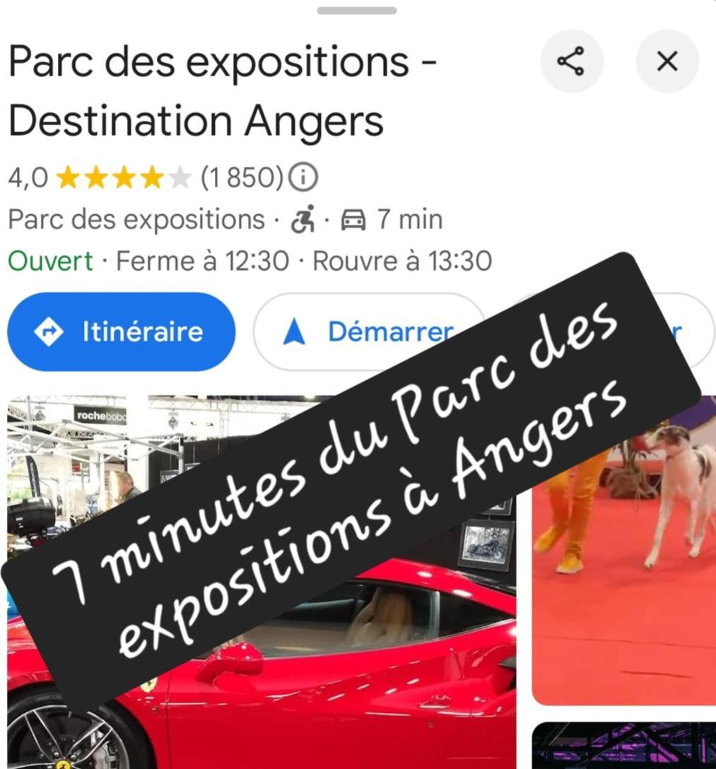 "Chez Lyly Et Juju" Piscine&Sauna Calme 3Chambres 昂热 外观 照片